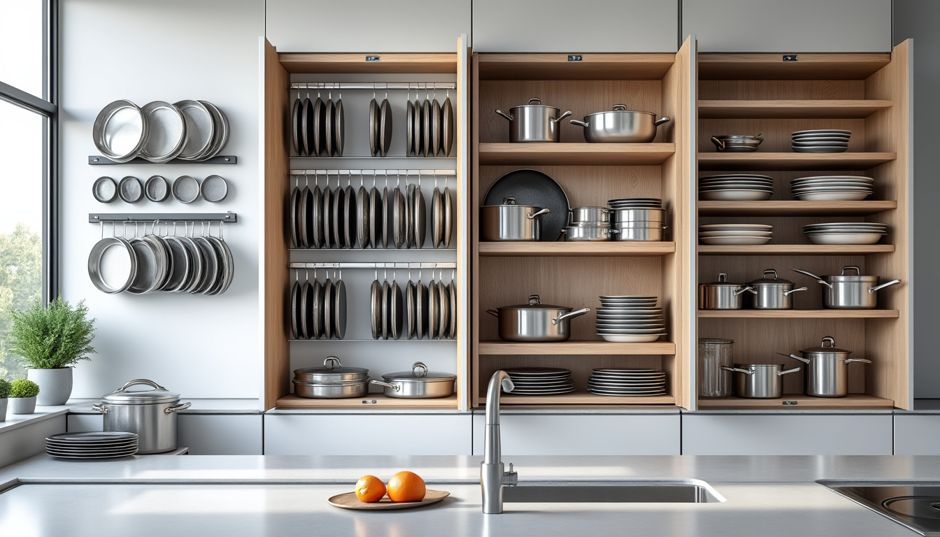 Astuces ingénieuses pour organiser parfaitement les couvercles en cuisine