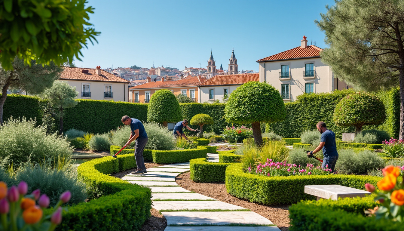 Experts en aménagement paysager à Lisbonne, Portugal : Transformez vos espaces verts