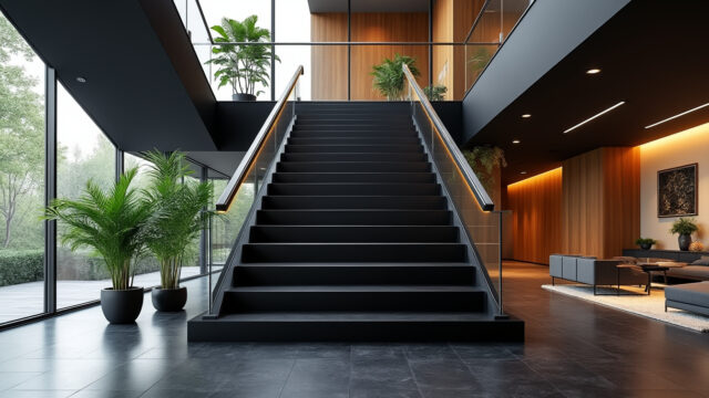 Inspiration et astuces pour sublimer vos escaliers noirs avec style